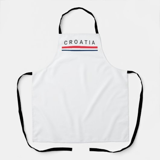 Kroatische Linien Schürze (Vorderseite)
