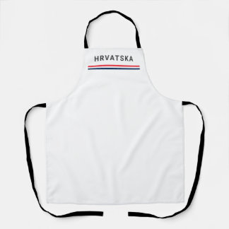 Kroatische Linien Schürze