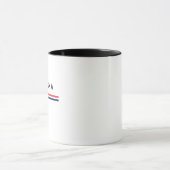 Kroatische Linien Tasse (Zentrum)