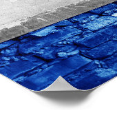 Kroatische Mauer Poster (Ecke)