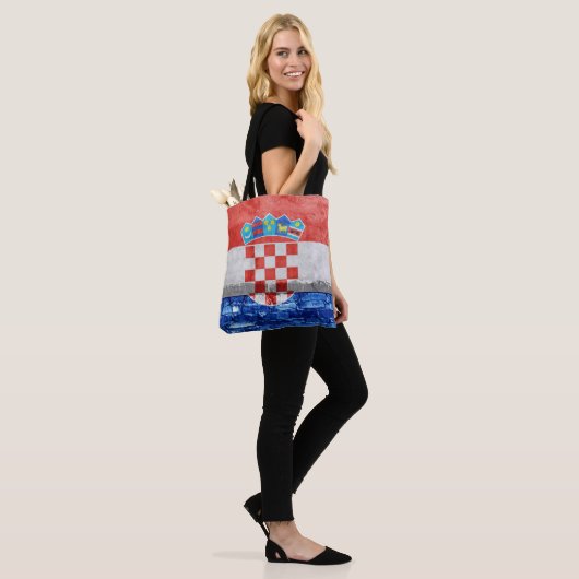 Kroatische Mauer Tasche (Am Model)