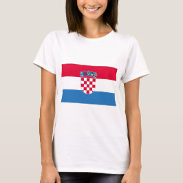 Kroatische Nationalflagge T-Shirt