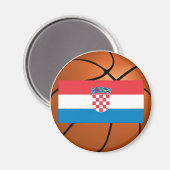 Kroatische Nationalmannschaft Magnet (Vorderseite/Rückseite)