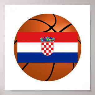 Kroatische Nationalmannschaft Poster