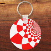 Kroatische Schachbretter Schlüsselanhänger (Vorderseite)