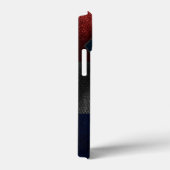Kroatische Seidenflagge Case-Mate iPhone Hülle (Rückseite / Rechts)