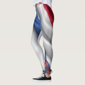 Kroatische Seidenstruktur Leggings (Links)