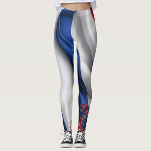 Kroatische Seidenstruktur Leggings
