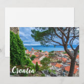 Kroatische Stadt Omis. (Vorne/Hinten)