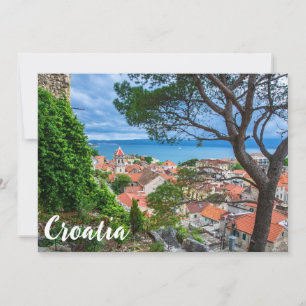 Kroatische Stadt Omis.