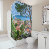 Kroatische Stadt Omis Duschvorhang (Beispiel)