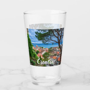 Kroatische Stadt Omis Glas