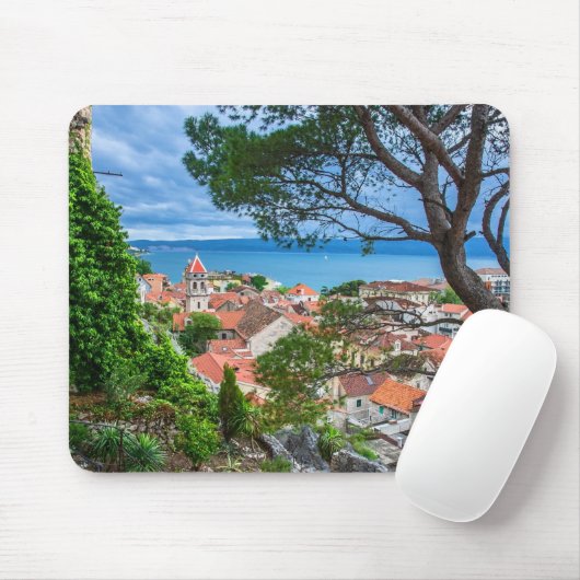 Kroatische Stadt Omis Mousepad (Mit Mouse)