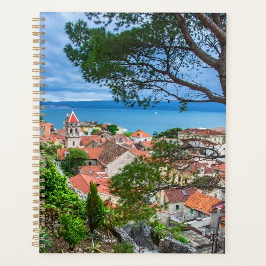 Kroatische Stadt Omis. Planer (Vorderseite)