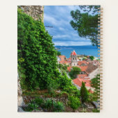 Kroatische Stadt Omis. Planer (Rückseite)