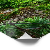 Kroatische Stadt Omis Poster (Ecke)