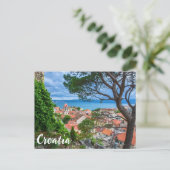 Kroatische Stadt Omis Postkarte (Stehend Vorderseite)