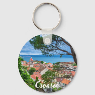 Kroatische Stadt Omis Schlüsselanhänger