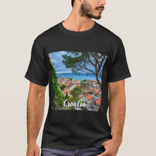 Kroatische Stadt Omis. T-Shirt