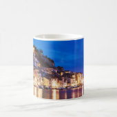 kroatische Stadt Sibenik in der Nacht Kaffeetasse (Mittel)