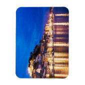 kroatische Stadt Sibenik in der Nacht Magnet (Vertikal)