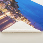 kroatische Stadt Sibenik in der Nacht Sherpadecke (3/4)