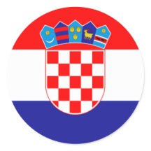 Kroatische Wappen Hrvatski Grb Classic Round S