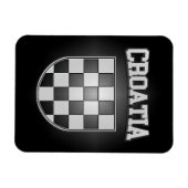 Kroatische Wappen Magnet (Horizontal)