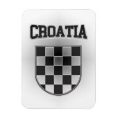 Kroatische Wappen Magnet (Vertikal)