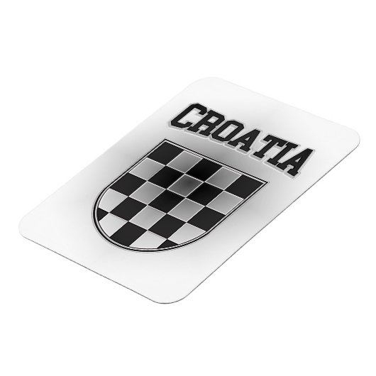 Kroatische Wappen Magnet (Linke Seite)