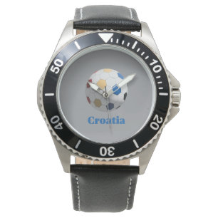 Kroatischer Fußball Armbanduhr