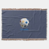 Kroatischer Fußball Decke (Vorderseite)