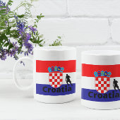 Kroatischer Fußball Kaffeetasse