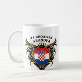 Kroatischer Großvater der Nr.-eine Kaffeetasse (Links)