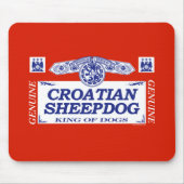 Kroatischer Schäferhund Mousepad (Vorne)