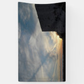 Kroatischer Sonnenuntergang Banner (Vertikal)