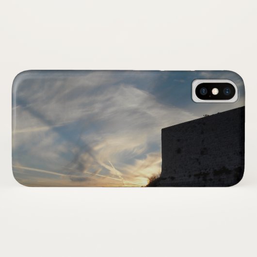 Kroatischer Sonnenuntergang Case-Mate iPhone Hülle (Rückseite (Horizontal))