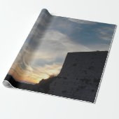 Kroatischer Sonnenuntergang Geschenkpapier (Ungerollt)