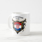 Kroatischer Vater der Nr.-eine Kaffeetasse (Vorderseite Links)