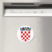 Kroatisches Emblem Magnet (In Situ (Geschirrspüler))