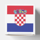 Kroatisches Flaggenzeichen Geschenkschachtel (Oben)