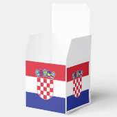 Kroatisches Flaggenzeichen Geschenkschachtel (Geöffnet)