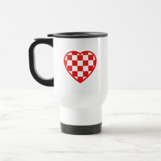 Kroatisches Herz Reisebecher