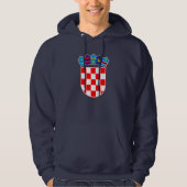 Kroatisches Wappen Hoodie (Vorderseite)