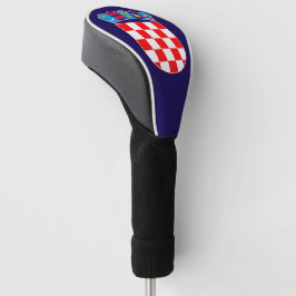 Kroatisches Wappen Patriotische Golfkopfbedeckung Golf Headcover