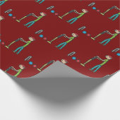 Krocket Geschenkpapier (Ecke)