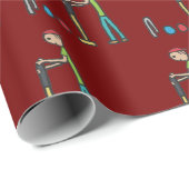 Krocket Geschenkpapier (Rolleneckpunkt)