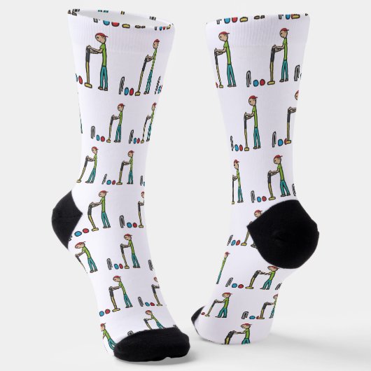 Krocket Socken (Gewinkelt)
