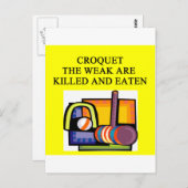 KROKET POSTKARTE (Vorne/Hinten)