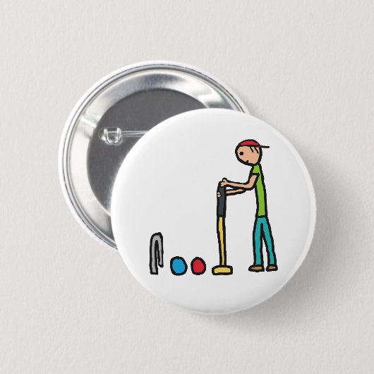 Krokett Button (Vorne & Hinten)